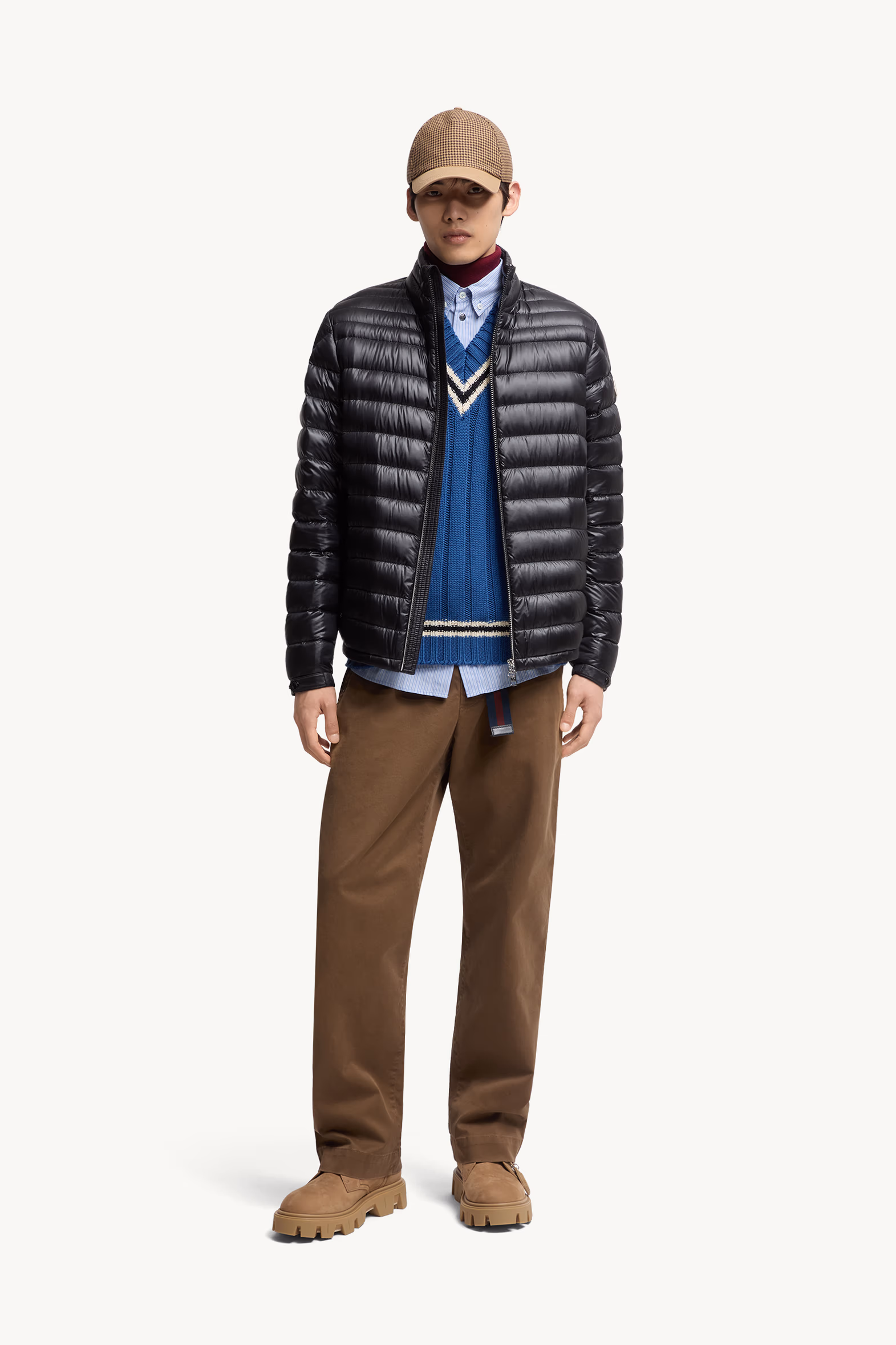 Plumífero corto Arnique Hombre Negro Moncler 0